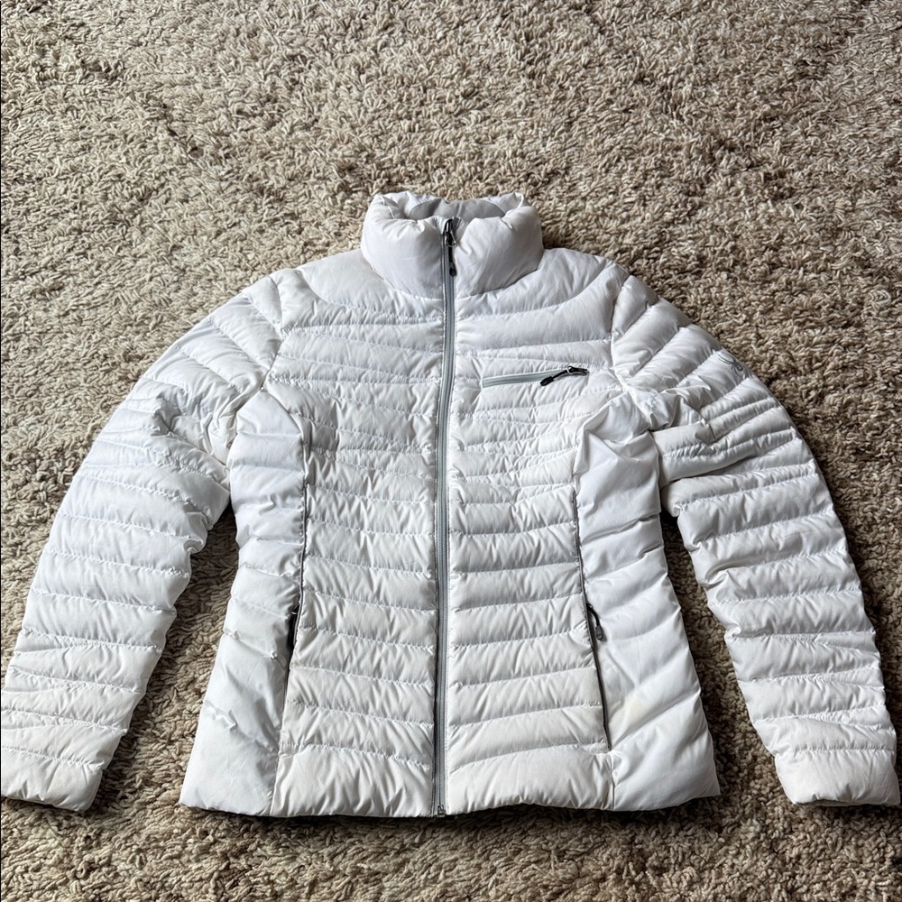 Spyder Women's Snowy White Puffer Jacket